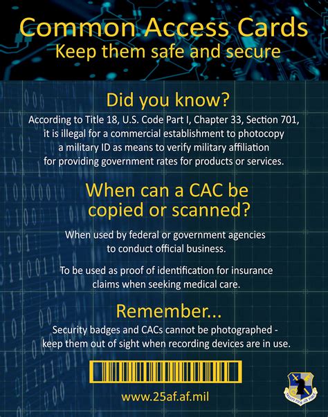 secure cac security card